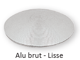 Alu brut - Lisse - Ref 4395